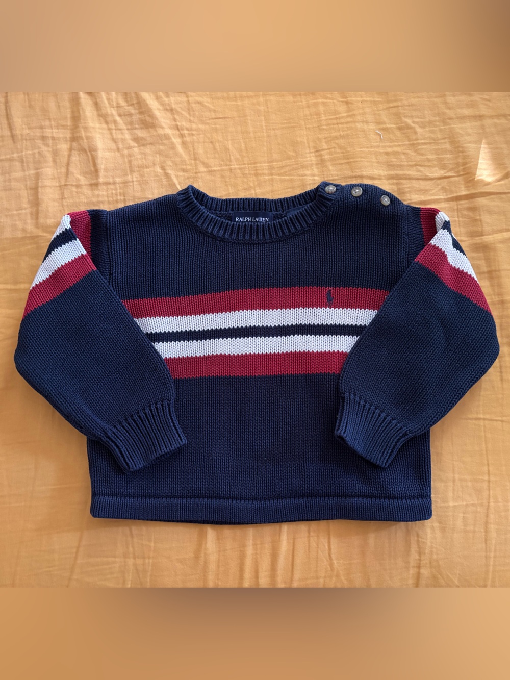 Vintage Ralph Lauren Americana Striped Sweater